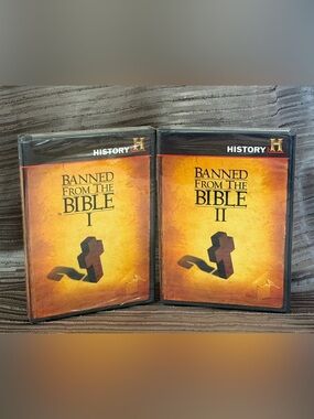 NWT Banned from the Bible Volume I & II 2 DVD History Channel Complete Series